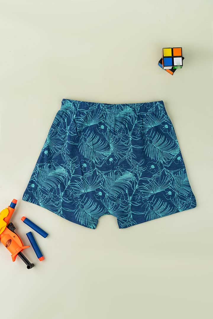 Bamboo Cotton Boy's Trunks - Tropical