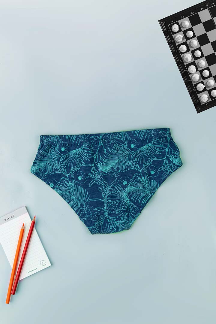 Bamboo Cotton Boy's Breifs - Tropical