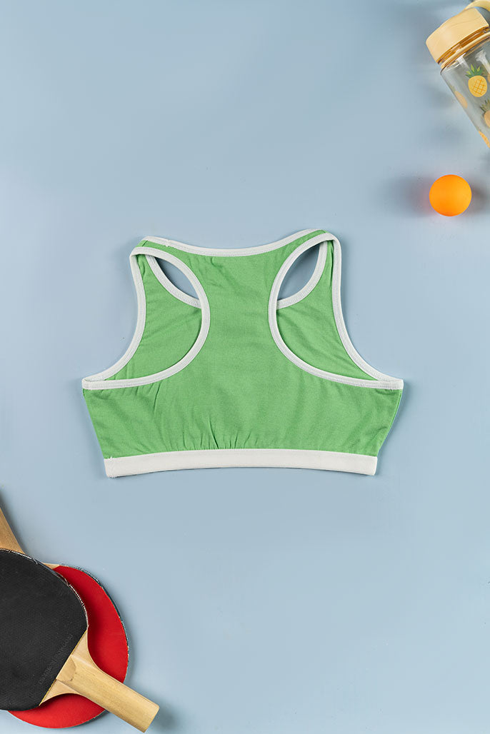 Racer Back Bra - Kiwi