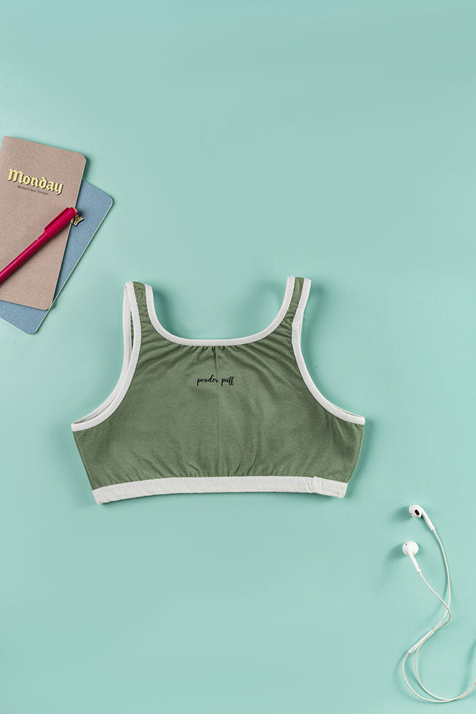 Sports Bra - Single Color - Medow