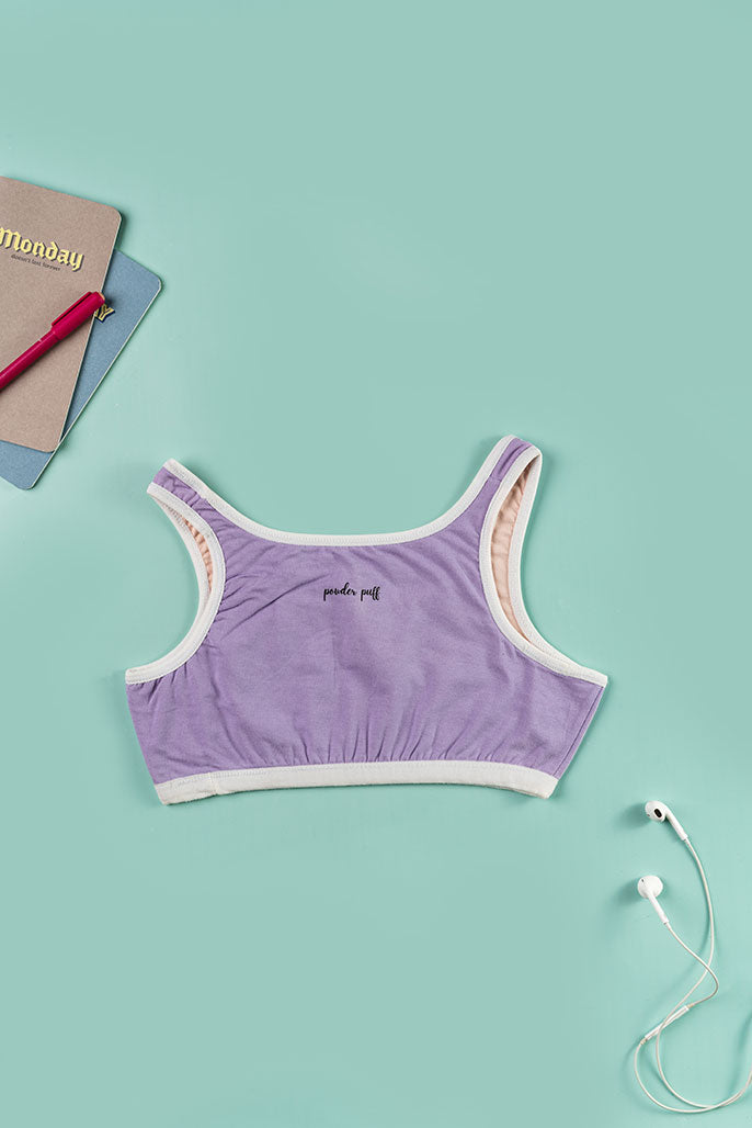 Sports Bra - Reversible Style - Orchid, Bloom