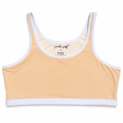 Reversible Style Sports Bra | Perfect for Girls 8–16 Years | Premium Cotton Comfort