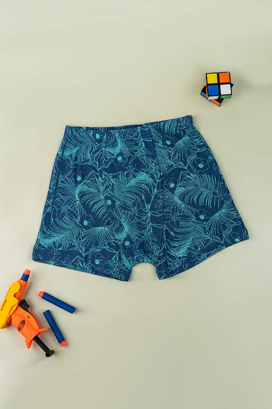 Bamboo Cotton Boy's Trunks - Tropical