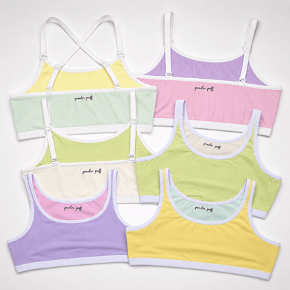 School Reopen Combo - Pack of 6 | Perfect for Girls 8–16 Years | Premium Cotton Comfort