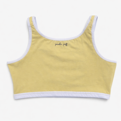 Reversible Style Sports Bra | Perfect for Girls 8–16 Years | Premium Cotton Comfort