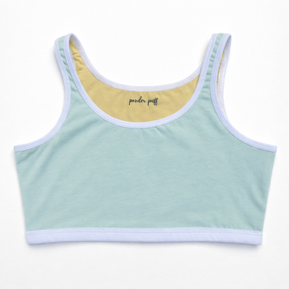 Reversible Style Sports Bra | Perfect for Girls 8–16 Years | Premium Cotton Comfort