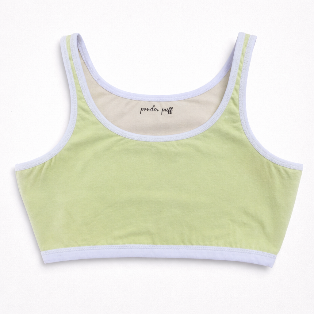 Reversible Style Sports Bra | Perfect for Girls 8–16 Years | Premium Cotton Comfort