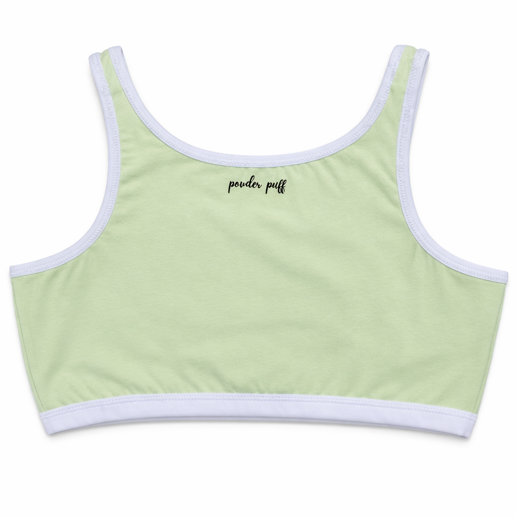 Reversible Style Sports Bra | Perfect for Girls 8–16 Years | Premium Cotton Comfort