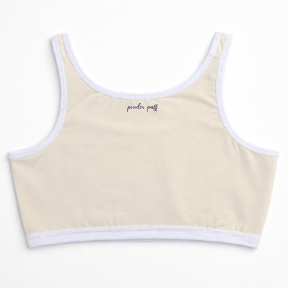 Reversible Style Sports Bra | Perfect for Girls 8–16 Years | Premium Cotton Comfort