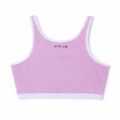 Reversible Style Sports Bra | Perfect for Girls 8–16 Years | Premium Cotton Comfort