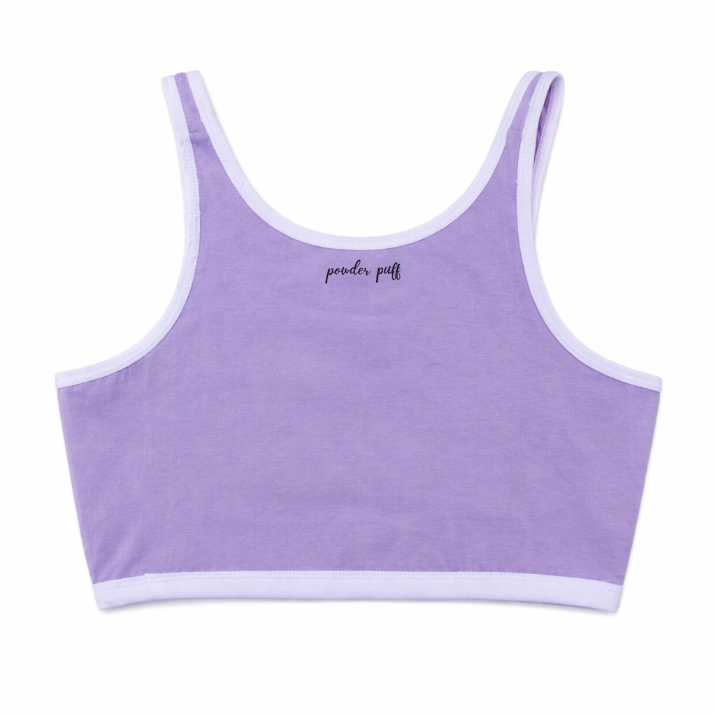 Reversible Style Sports Bra | Perfect for Girls 8–16 Years | Premium Cotton Comfort