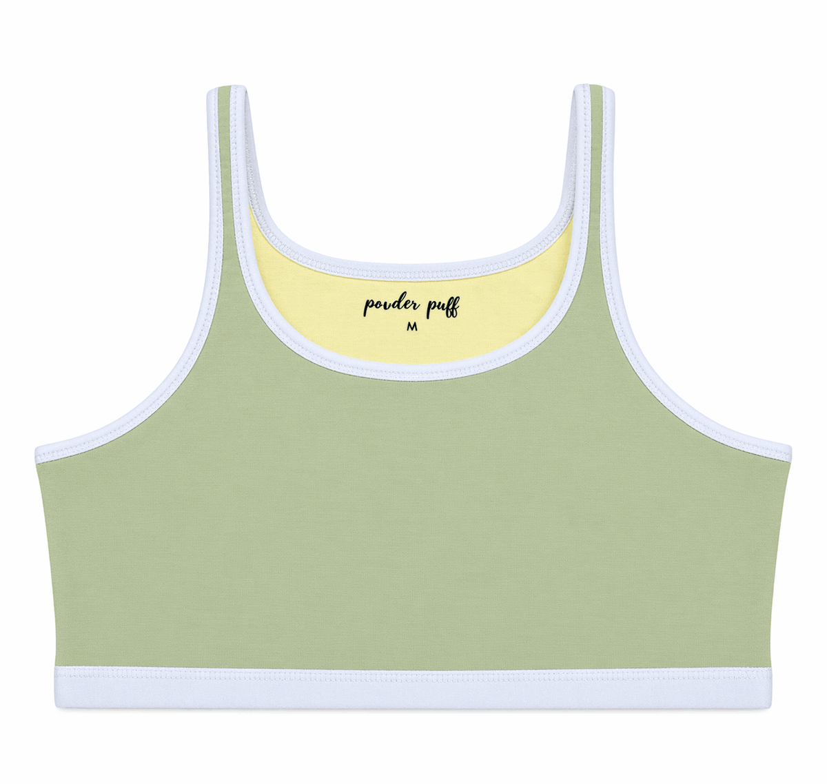 Reversible Style Sports Bra | Perfect for Girls 8–16 Years | Premium Cotton Comfort