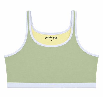 Reversible Style Sports Bra | Perfect for Girls 8–16 Years | Premium Cotton Comfort