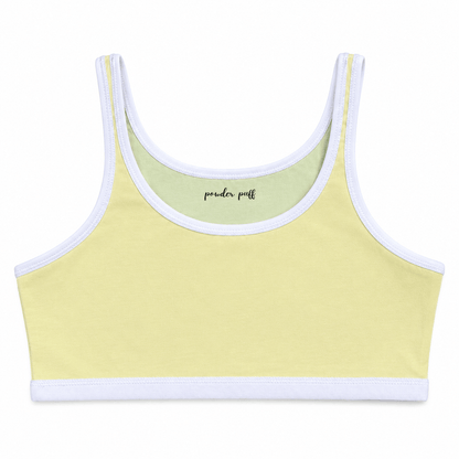 Reversible Style Sports Bra | Perfect for Girls 8–16 Years | Premium Cotton Comfort