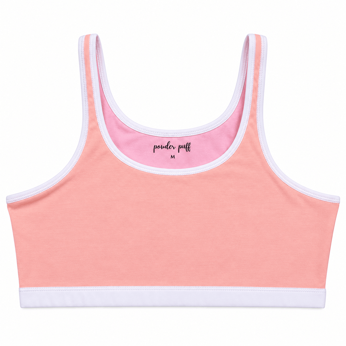 Reversible Style Sports Bra | Perfect for Girls 8–16 Years | Premium Cotton Comfort