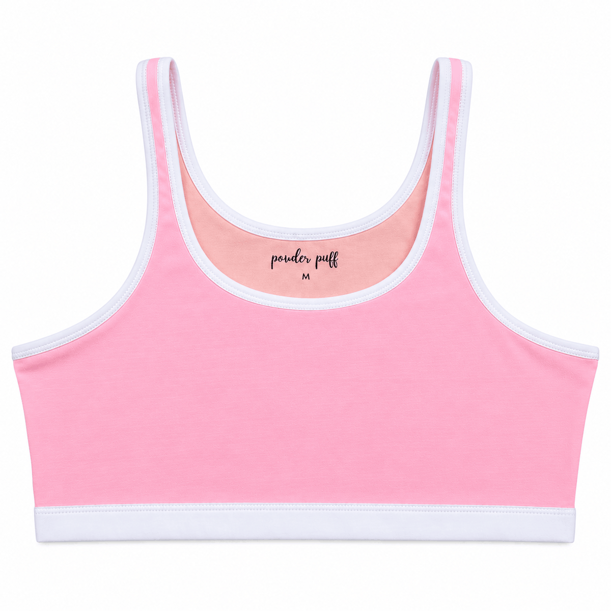 Reversible Style Sports Bra | Perfect for Girls 8–16 Years | Premium Cotton Comfort