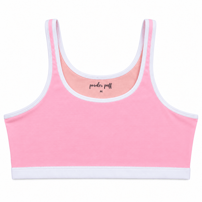 Reversible Style Sports Bra | Perfect for Girls 8–16 Years | Premium Cotton Comfort