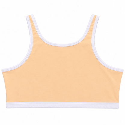 Reversible Style Sports Bra | Perfect for Girls 8–16 Years | Premium Cotton Comfort