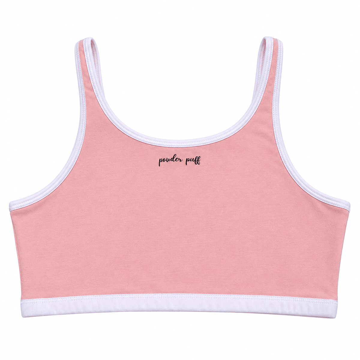 Reversible Style Sports Bra | Perfect for Girls 8–16 Years | Premium Cotton Comfort