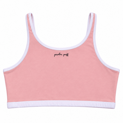 Reversible Style Sports Bra | Perfect for Girls 8–16 Years | Premium Cotton Comfort