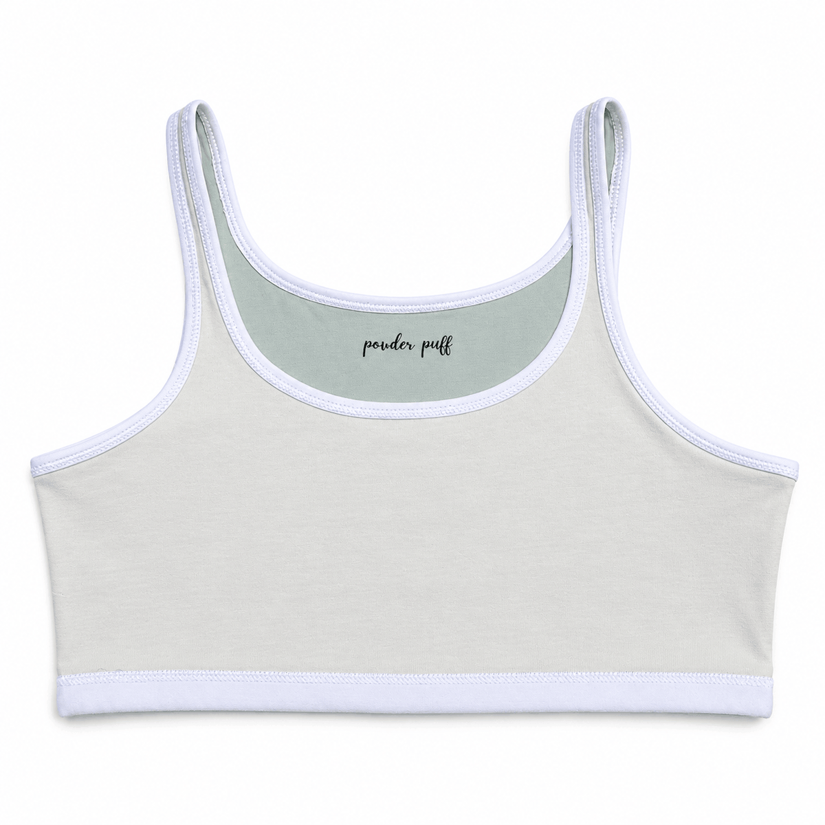 Reversible Style Sports Bra | Perfect for Girls 8–16 Years | Premium Cotton Comfort