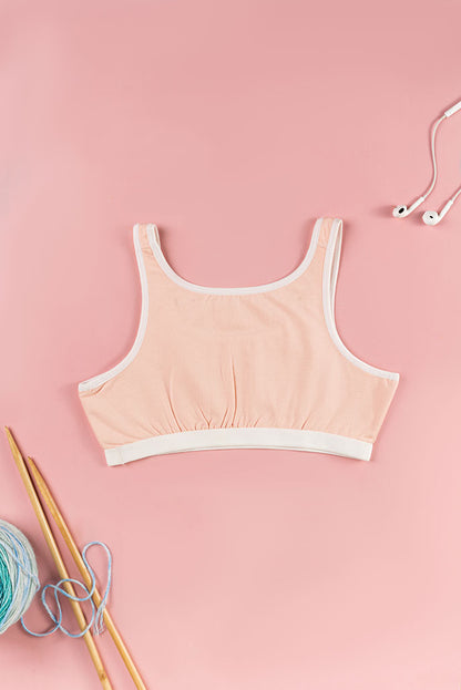 Sports Bra - with lace detail - Bloom