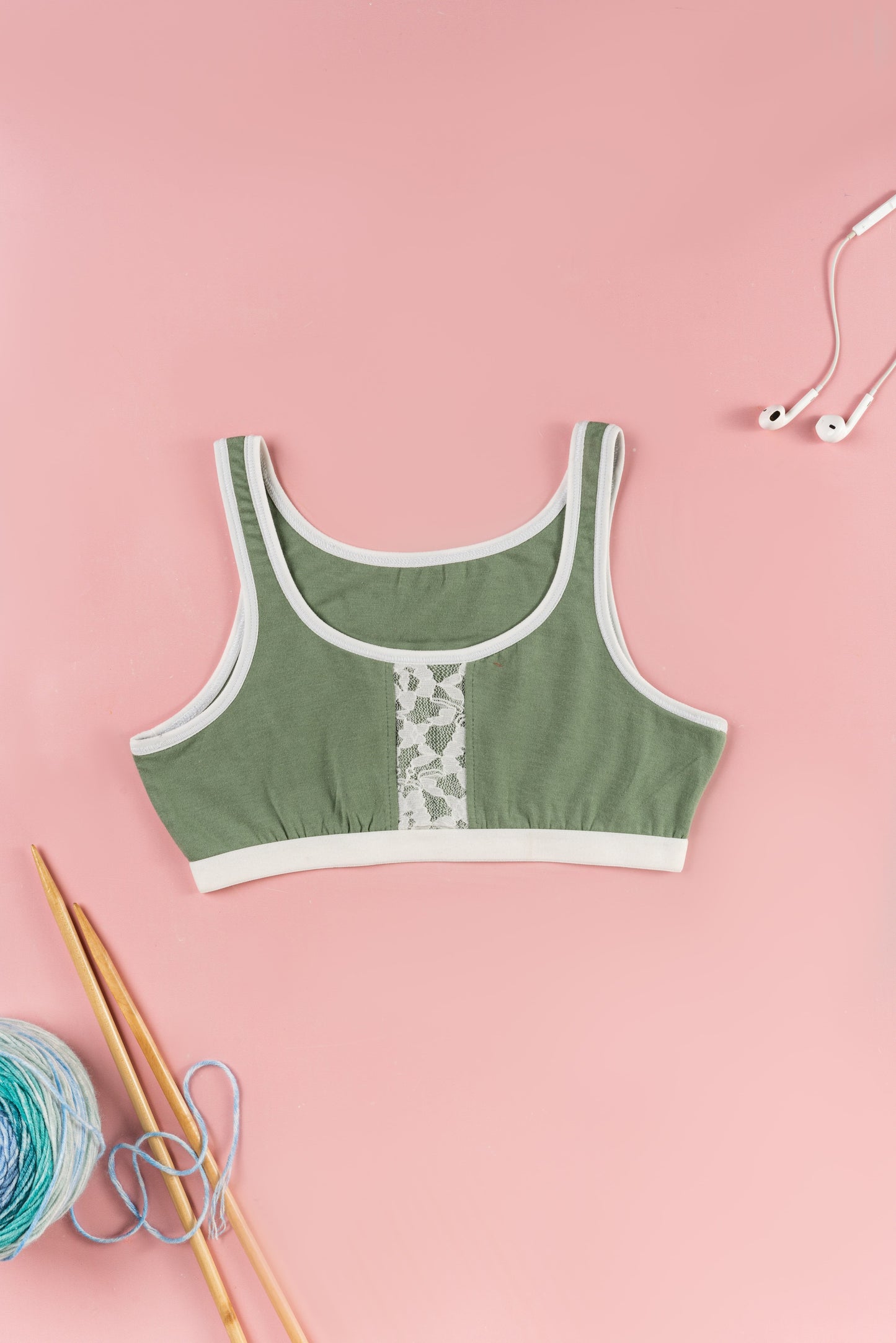 Sports Bra - with lace detail