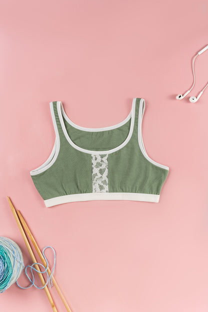 Sports Bra - with lace detail